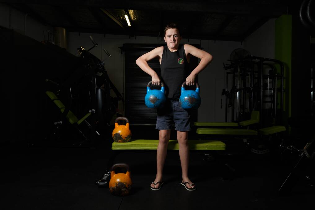 Lachlan Teasdale, 15, of Bolwarra lost 40kg of weight in one year. Picture: Max Mason-Hubers