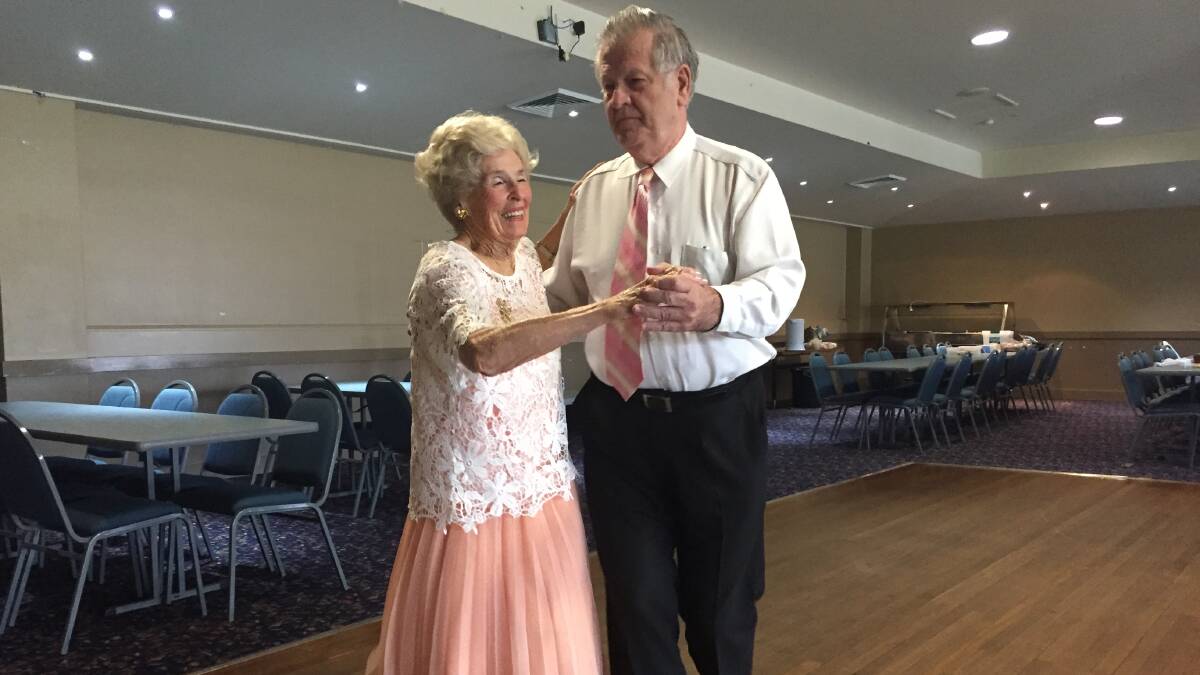 A group of Hunter residents in their 90s are among those who regularly gather to dance at Telarah Bowling Club. 