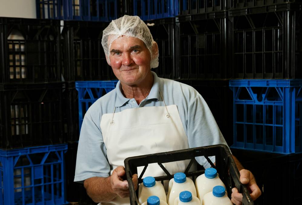 Luskintyre independent milk producer Glenn Haines. Picture: MAX MASON-HUBERS