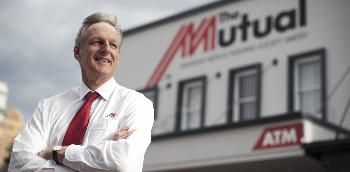 NEW HORIZONS: Maitland Mutual Building Society (The Mutual) general manager Geoffrey Seccombe. Picture: Perry Duffin