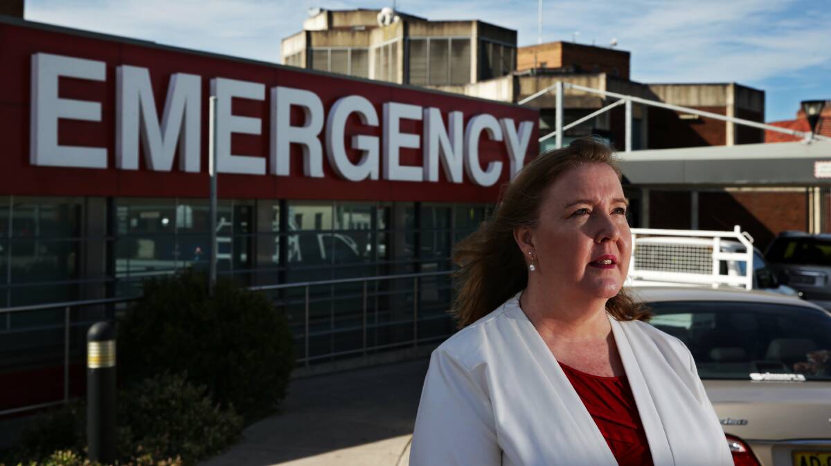 Maitland MP Jenny Aitchison has been a vocal opponent of a possible public-private partnership for the construction and operation of the proposed Lower Hunter hospital. Picture: Simone De Peak