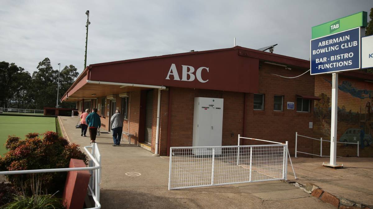 SCENE: Two armed men allegedly stormed the Abermain Bowling Club on Monday night. A female staff member was tied up and nearly $16,000 was stolen.