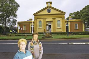 RICH HISTORY:  Morpeth Museum volunteers Rosalie Kay and Wilma Worth-Smith.