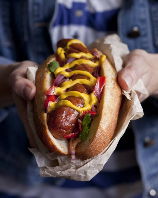 Foods men like ... sausages. Photo: Marina Oliphant