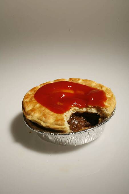 Foods men like ... The meat pie. Photo: Angela Brkic