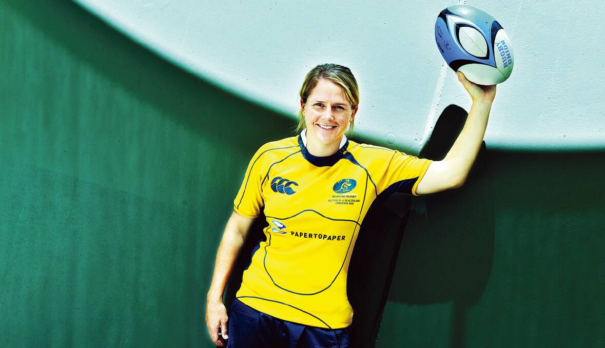 HAND UP:  Margaret Watson is putting her hand up for selection in the Australian Women’s Rugby Union team