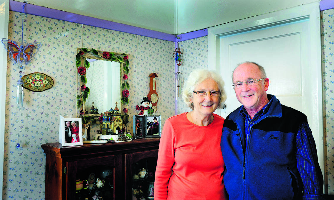 BOUND TOGETHER:  Bruce and Dennice Gregory have found love and support through the shared experience of loss and caring for their adult children.  	Picture by CATH BOWEN