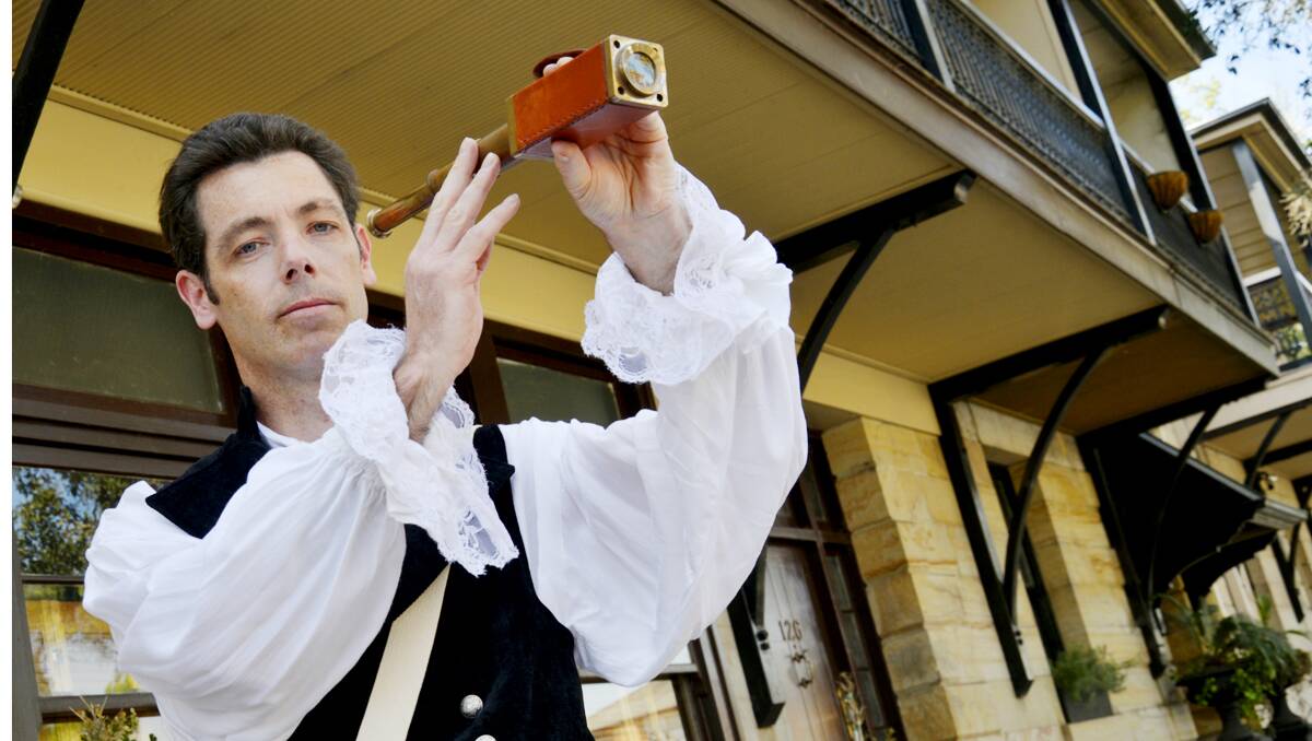 HISTORIC LINK:  Historian Troy Murphie who wants to bring Maitland’s rich history to life. 