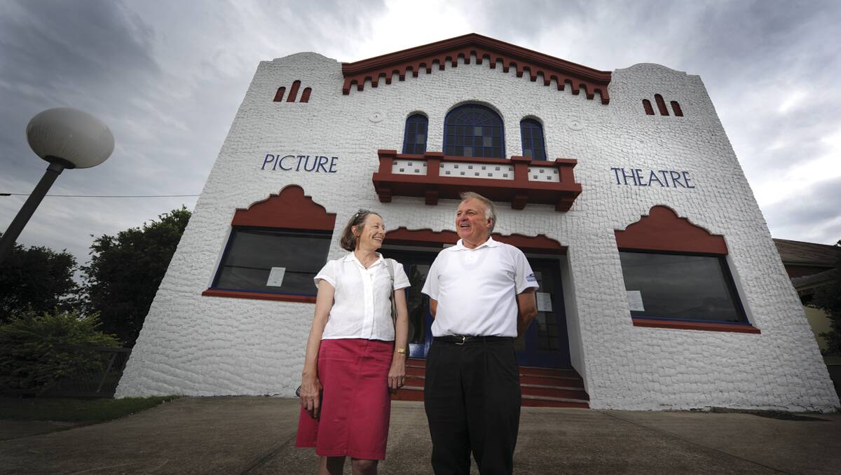 Dungog's historic James Theatre has undergone a facelift of its facade.