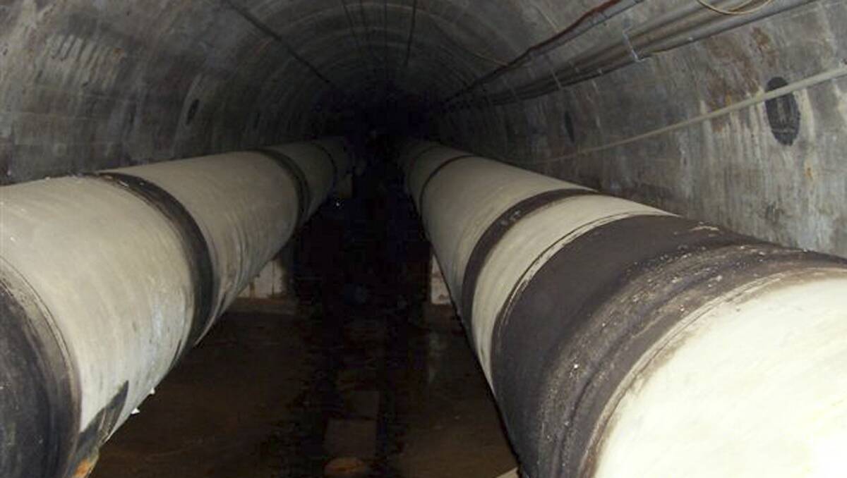 SUPPLY AND DEMAND: An ageing tunnel and pipes under the Hunter River have been replaced to ensure a continuing water supply for the Lower Hunter's thirsty residents.
