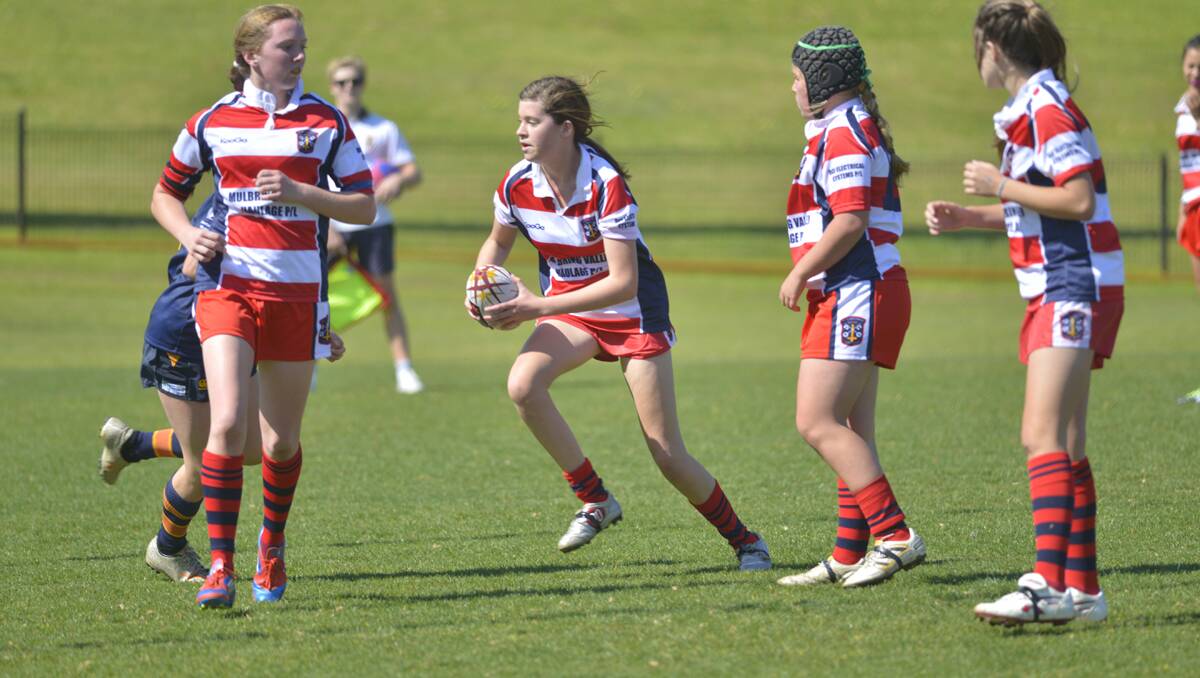Girls from All Saints College, St Peter’s Campus, Maitland and St Joseph’s Campus, Lochinvar are ­proving that rugby league isn’t just for boys.