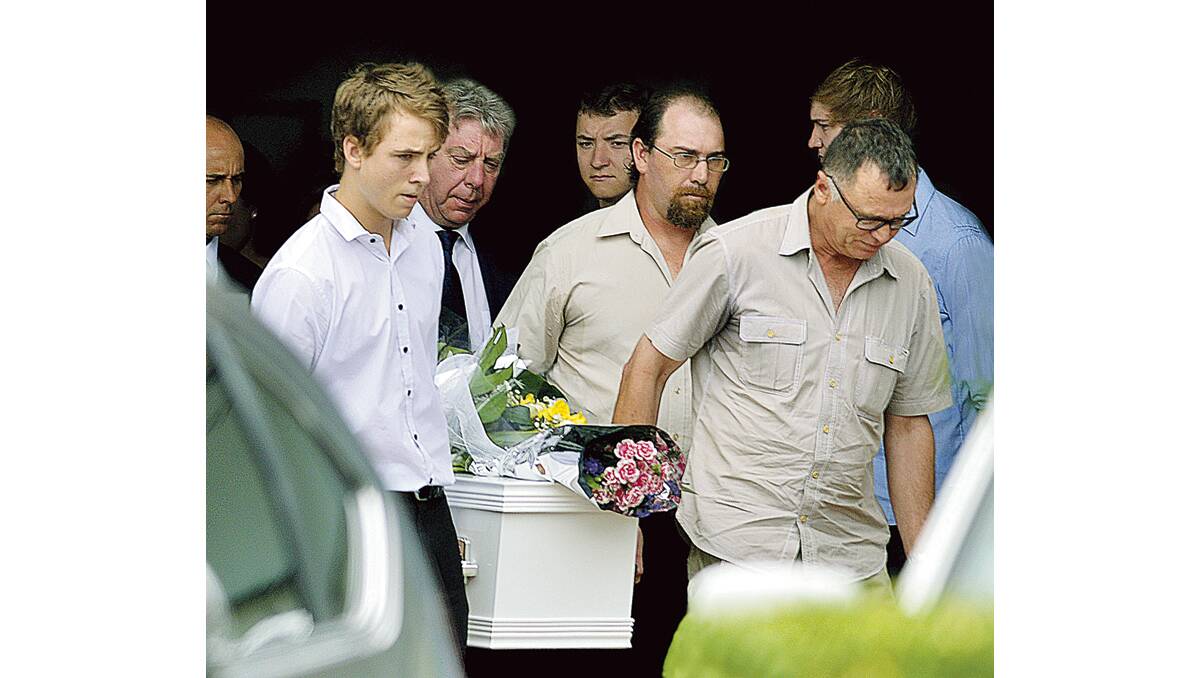 350 MOURN PIP: Three-hundred-and-fifty people attended the funeral of Pip Manley yesterday.