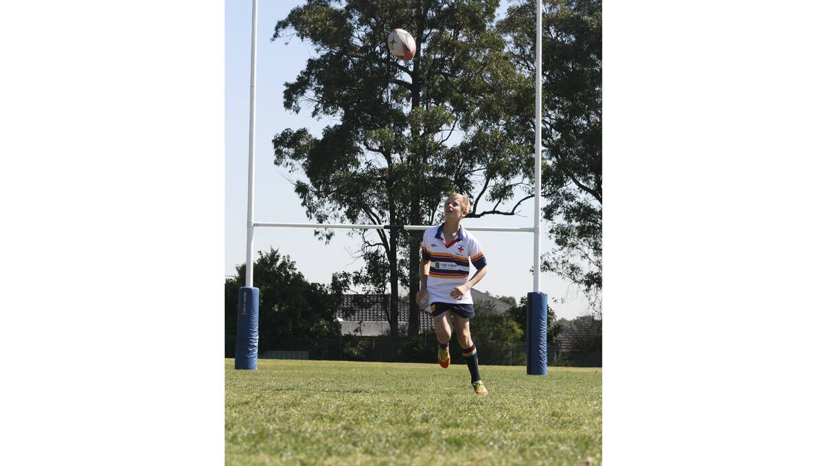 REPRESENTATIVE SELECTION: Cooper Jenkins has been selected in the NSW Primary School Sports Association rugby union squad.