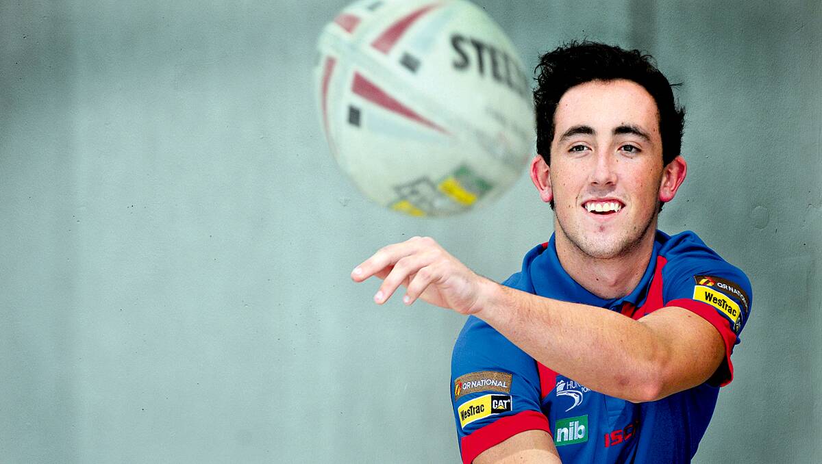 SEASON STARTER: Brock Lamb will line-up with the Newcastle Knights under-16 team on Saturday.