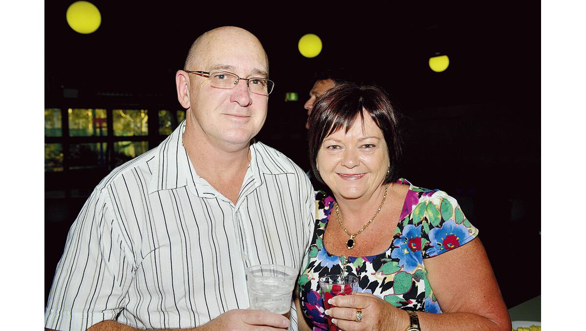 ANNIVERSARY: Mark Walmsley and julie Gardiner of Thornton at Thornton Park Cricket Club’s 40th anniversary