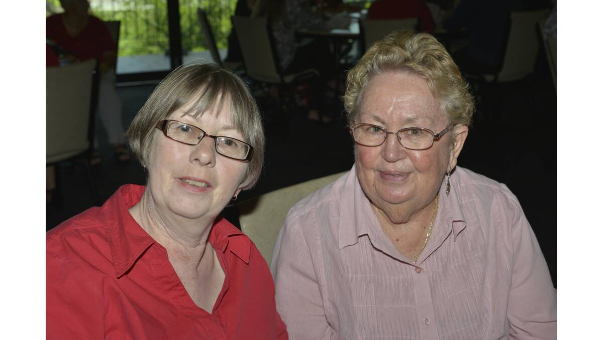 BOWLERS: Jenny Ranger of Metford and Margaret Kirkwood of Bolwarra at the Hunter River District Women’s Bowling Association Christmas party.