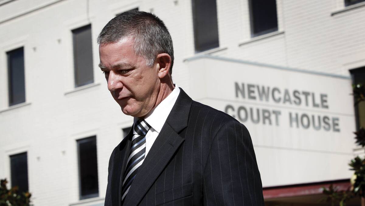 DIDN’T TRUST POLICE:  Key  witness, Detective Chief Inspector Peter Fox arrives for the first day of the hearing yesterday.  