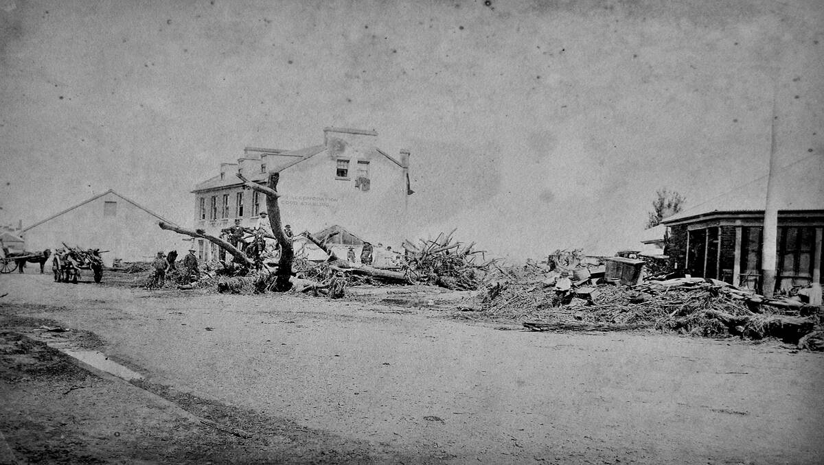 Images from the 1893 flood.