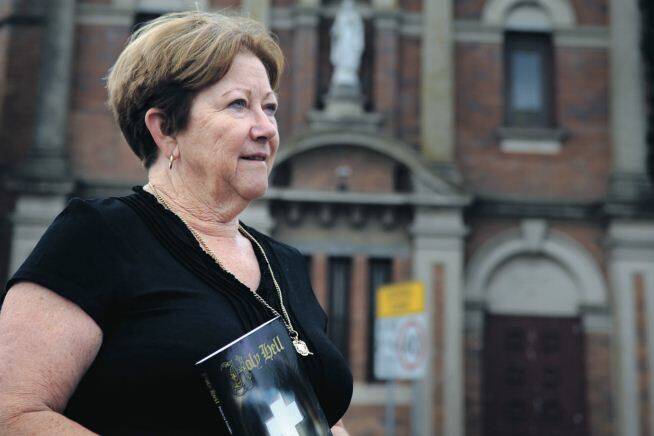 Pat Feenan has written a book on how her family suffered at the hands of a paedophile priest. Pic: MARINA NEIL