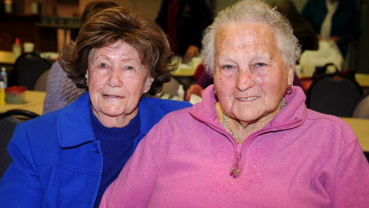 Ruth Field of Maitland and Jean Nott of East Maitland. 