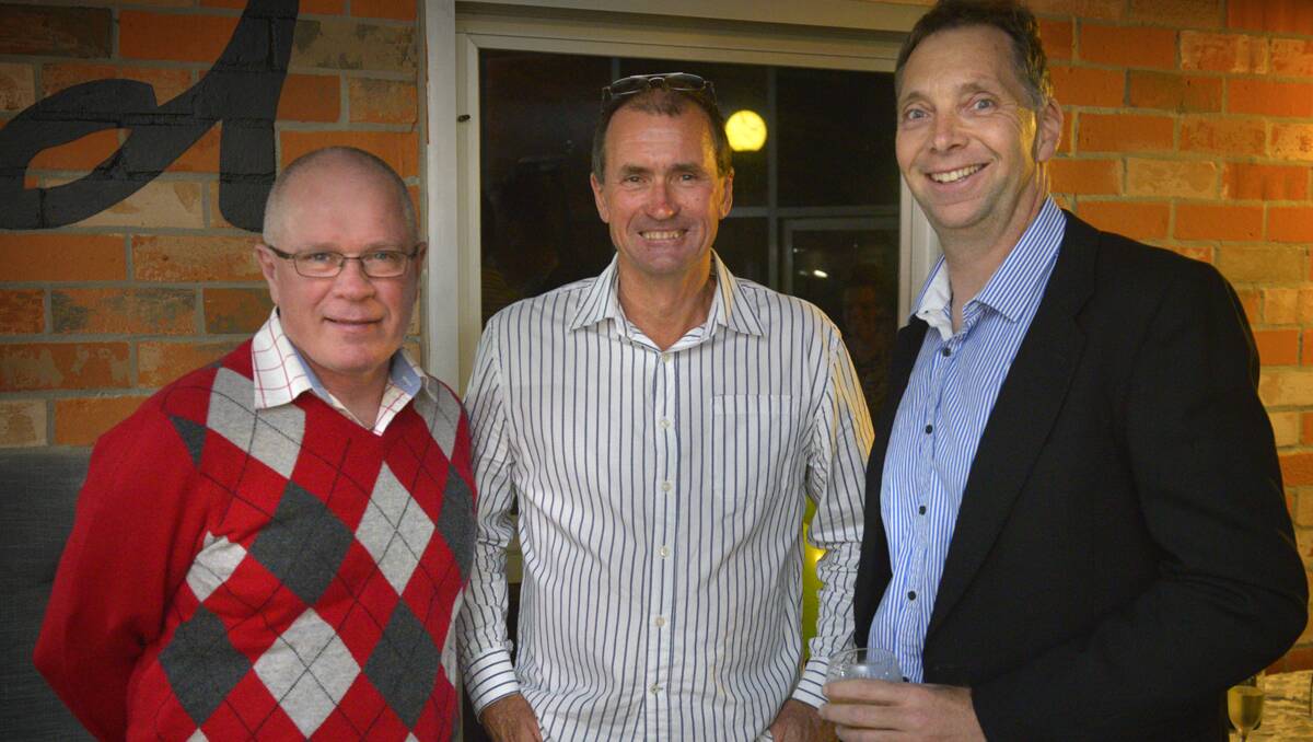 Roy Blayden of East Maitland, Peter Swan of Chisholm, and Phill Jobling of New Lambton.