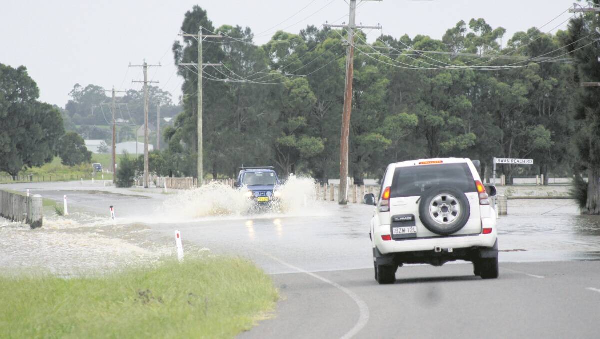 Flooding in and around Maitland. Photos: Maitland Mercury staff