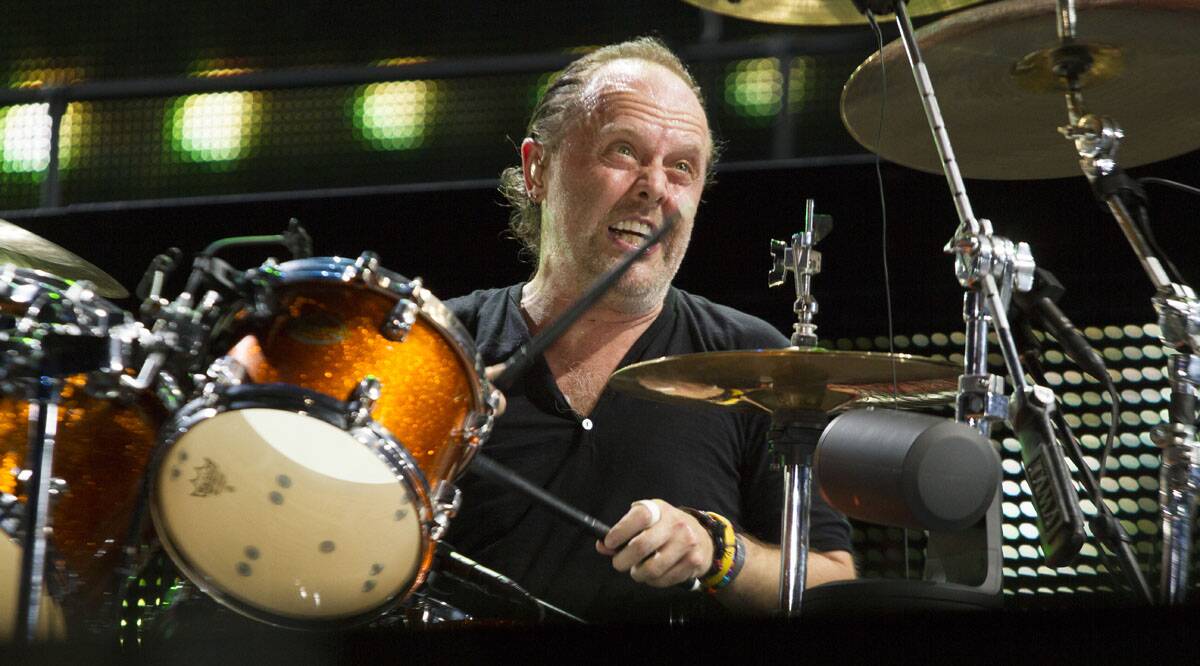 Lars Ulrich of Metallica. Image by KEVIN BULL