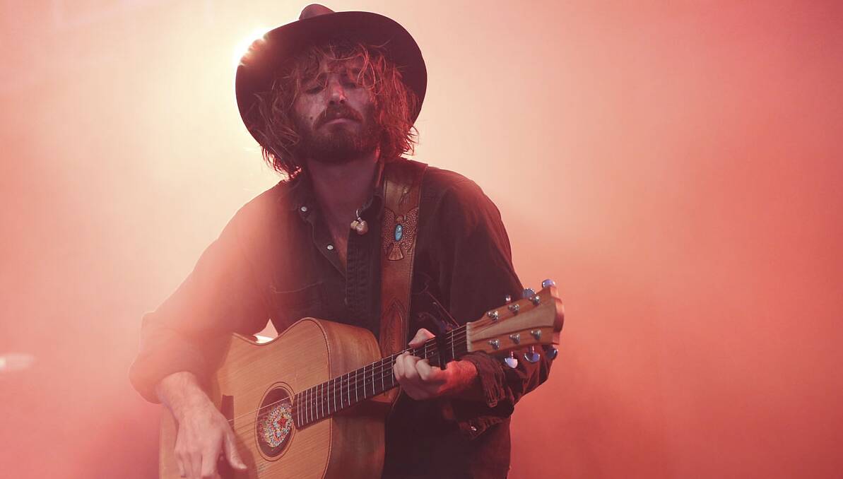 Angus Stone plays the Grand Theatre at Falls Festival.