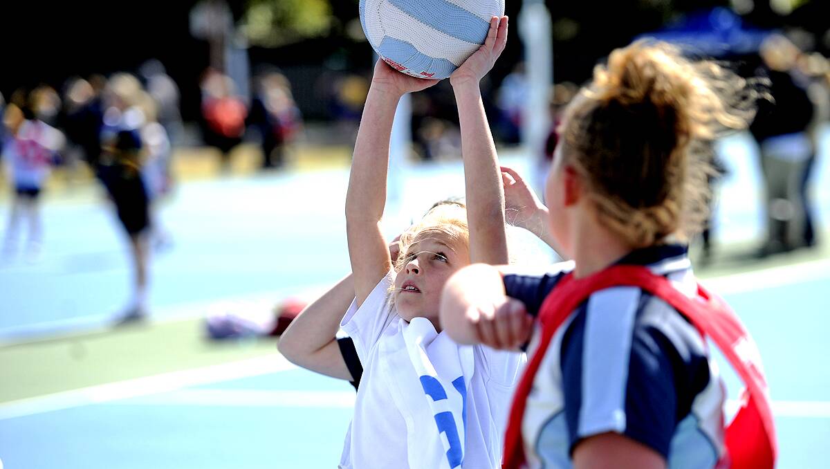 GALA DAY: Over 1000 students competed in a netball gala on Friday.