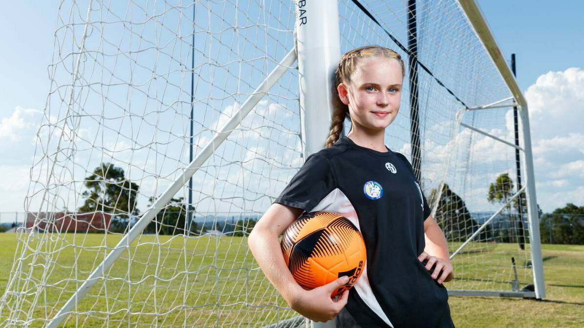 All Saints College year seven student Cassie Niszczot will receive funding to attend the Futsal Championships in Barcelona. Picture by Max Mason-Hubers.
