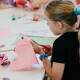 A child creating art at Maitland Regional Art Gallery. Picture supplied