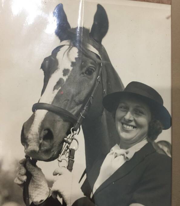 FAREWELL: Mrs Una Farley has passed away, age 103. She enjoyed a long life filled with horse riding, taxi driving, and time spent with friends and family. Picture: Supplied.