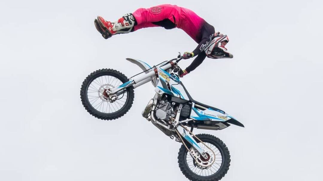 Aussie FMX stunt riders will be performing and giving meet and greets. Picture supplied.