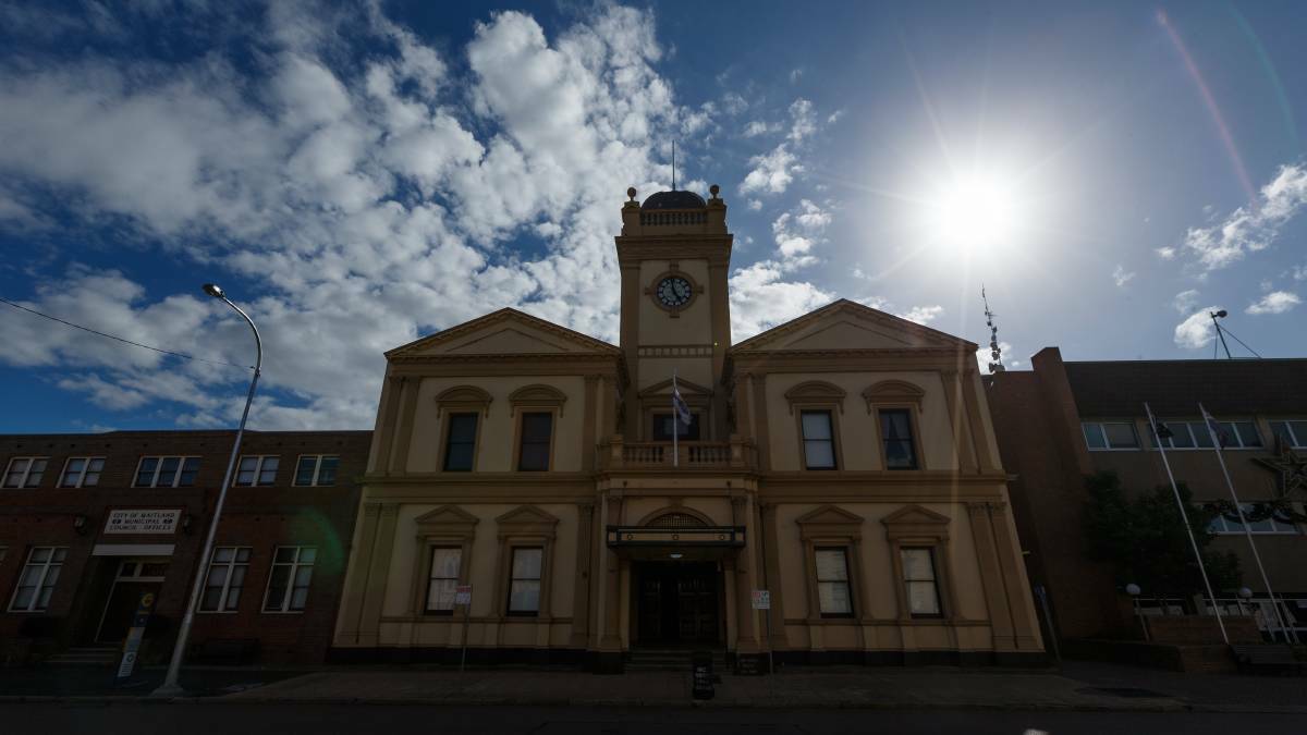 Maitland Town Hall. File picture