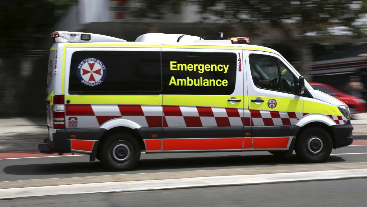 NSW Ambulance file picture. 