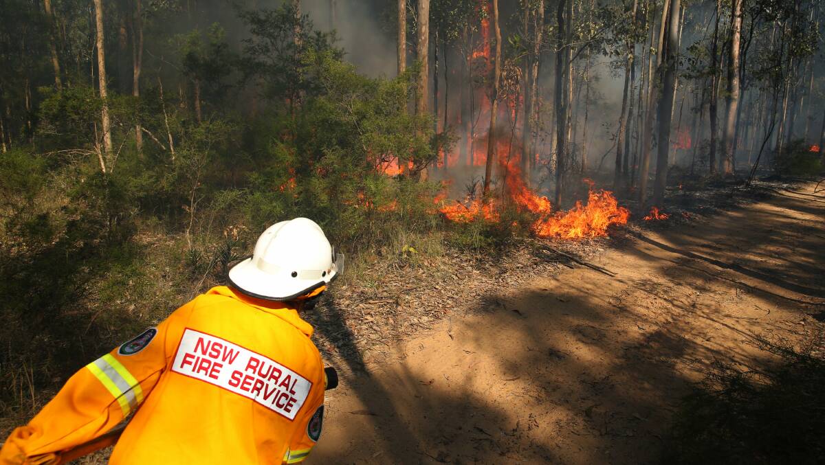 DANGER PERIOD: Preparation is underway for the statutory Bush Fire Danger Period which begins 1st October. PICTURE: Max Mason-Hubers.