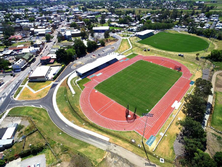 State of the art: Maitland Regional Athletics Centre will host the championships in January 2022. Picture: Maitland City Council. 