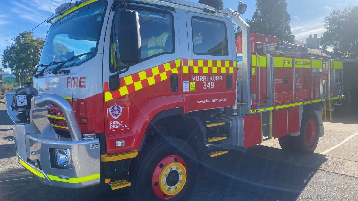 A Fire and Rescue NSW Kurri Kurri truck. File picture