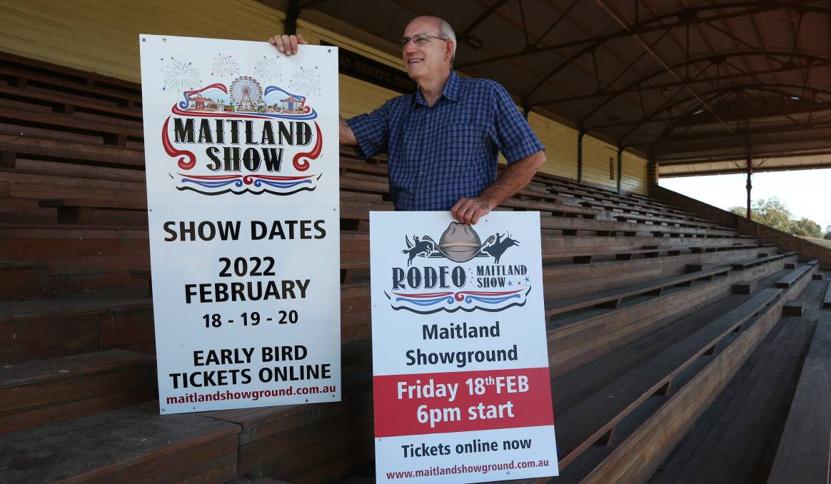 160TH SHOW: Show manager Brett Gleeson has an exciting show planned. Picture: Simone De Peak.