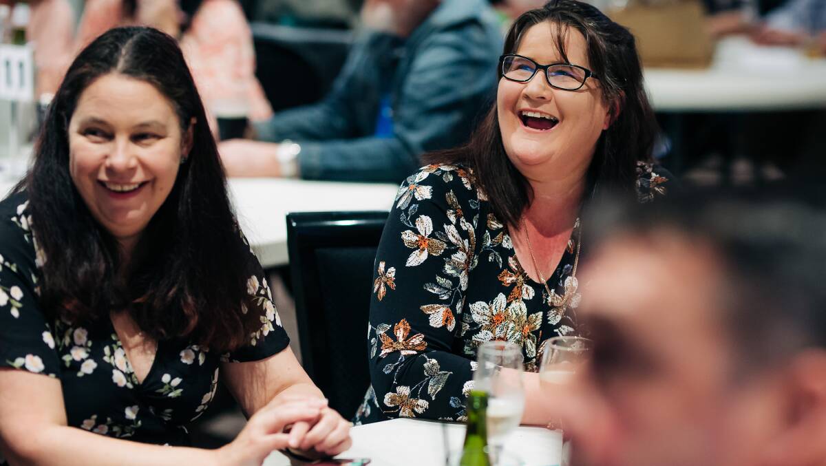 Smiling faces during Early Links' 2022 Trivia Night. Picture by Twin Flames Photography