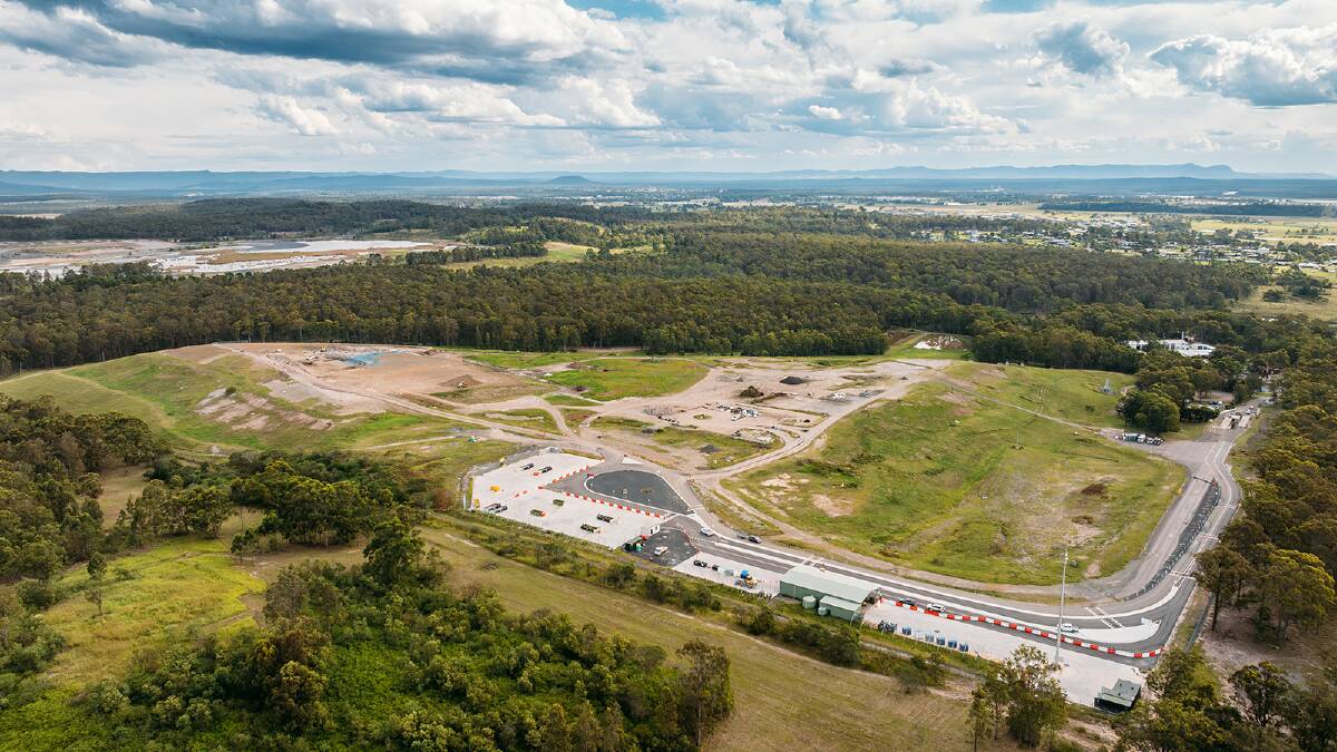 Maitland Resource Recovery Facility from above. Picture supplied