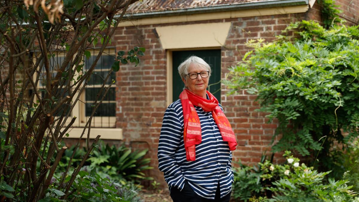 CARETAKER: Holly McNamee pictured at the heritage-listed Brough House, where she is chairperson and works to preserve its history. Picture: Max Mason-Hubers.