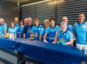 Rotarians on barbecue duty at the 2023 golf day fundraiser. Picture supplied