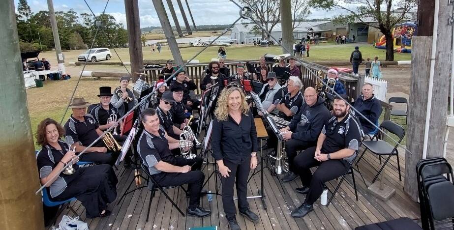 Maitland City Brass Band pictured in December. Picture supplied.