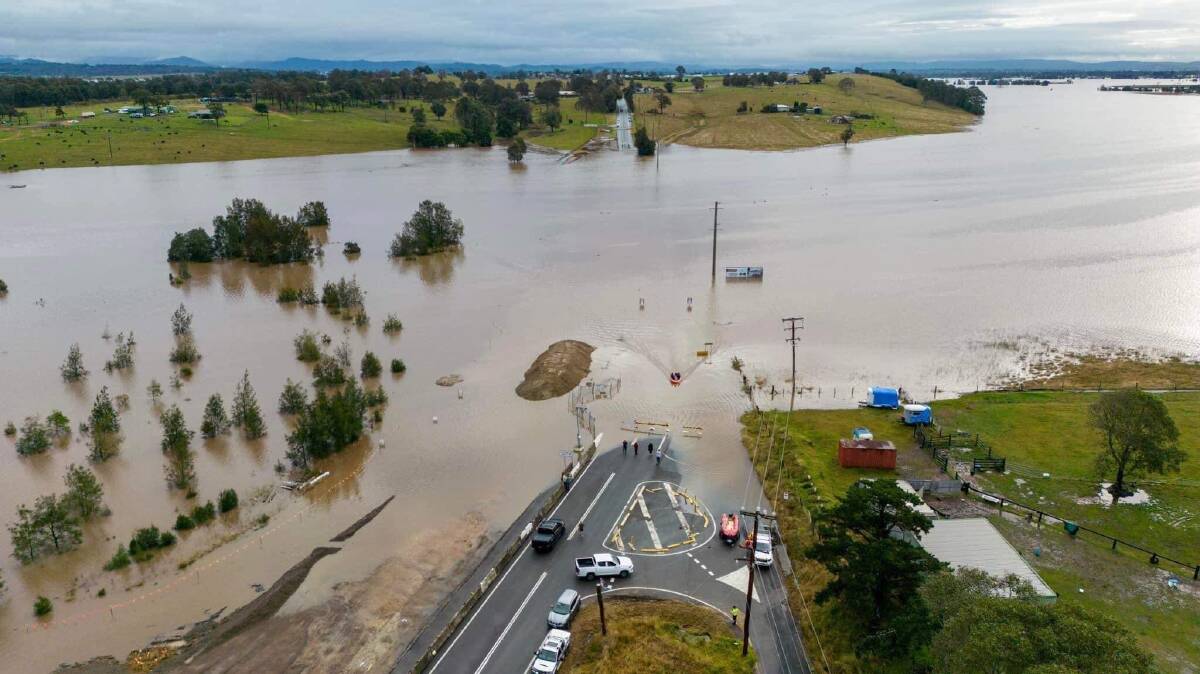 Aerial view of Maitland. Picture: Transport for NSW.