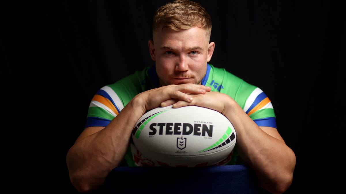Canberra Raiders Hudson Young. Picture by James Croucher