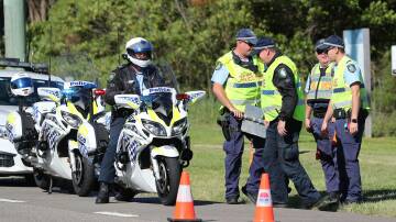 Double demerit penalties will apply from 12.01am on Wednesday, April 24 as part of an Anzac weekend road blitz. Picture by Peter Lorimer