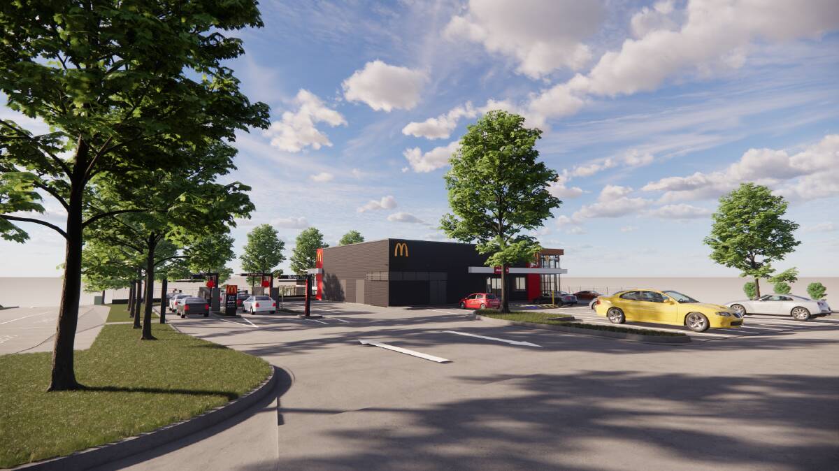 ARTIST IMPRESSION: 7-Eleven and McDonald's approved for Huntlee town centre. Picture supplied
