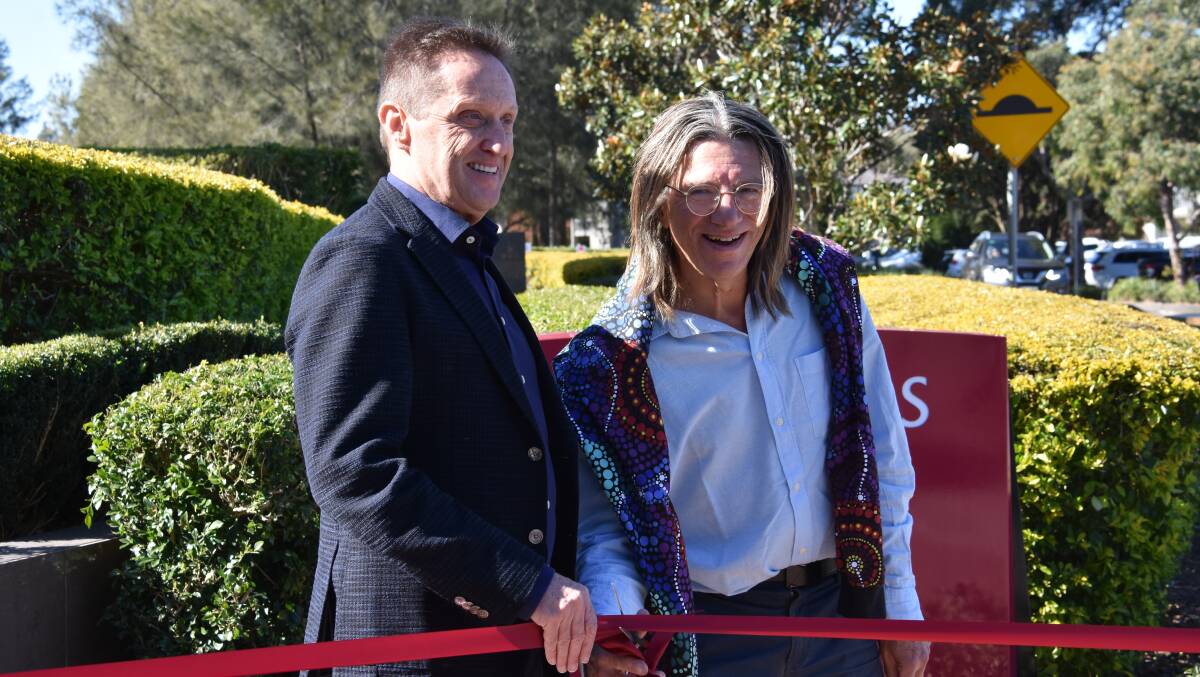 Hotel owner Jerry Schwartz and EVT Director of Hotels and Resorts, Norman Arundel launched the revamped Rydges Resort Hunter Valley on Monday, May 22. Pictures by Laura Rumbel
