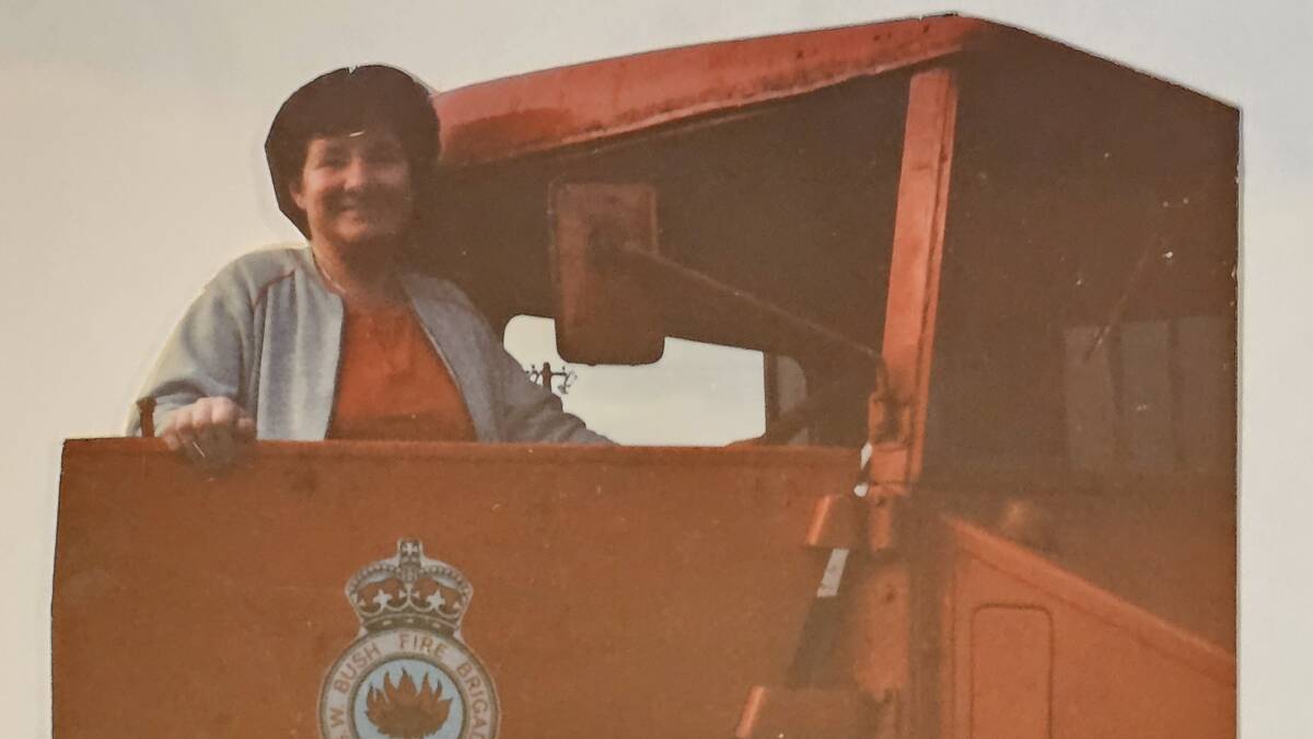 Doreen has a lifetime of memories from her service with the RFS. Picture supplied.